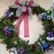 Custom Holiday Wreaths Los Angeles